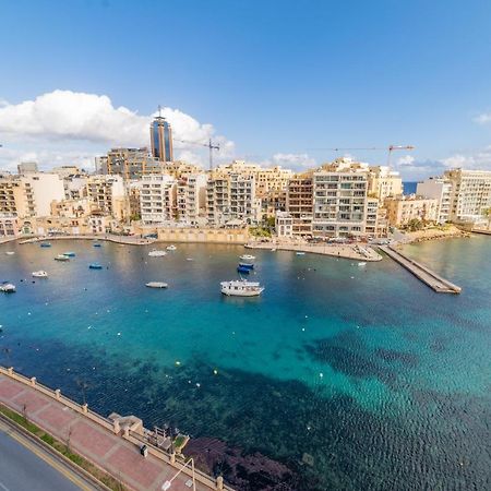 Amazing Views Of Spinola Bay In Heart Of Stjulians-Hosted By Sweetstay San Julián Exterior foto