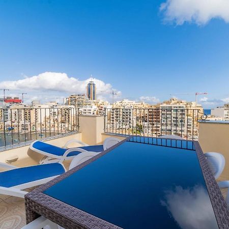 Amazing Views Of Spinola Bay In Heart Of Stjulians-Hosted By Sweetstay San Julián Exterior foto