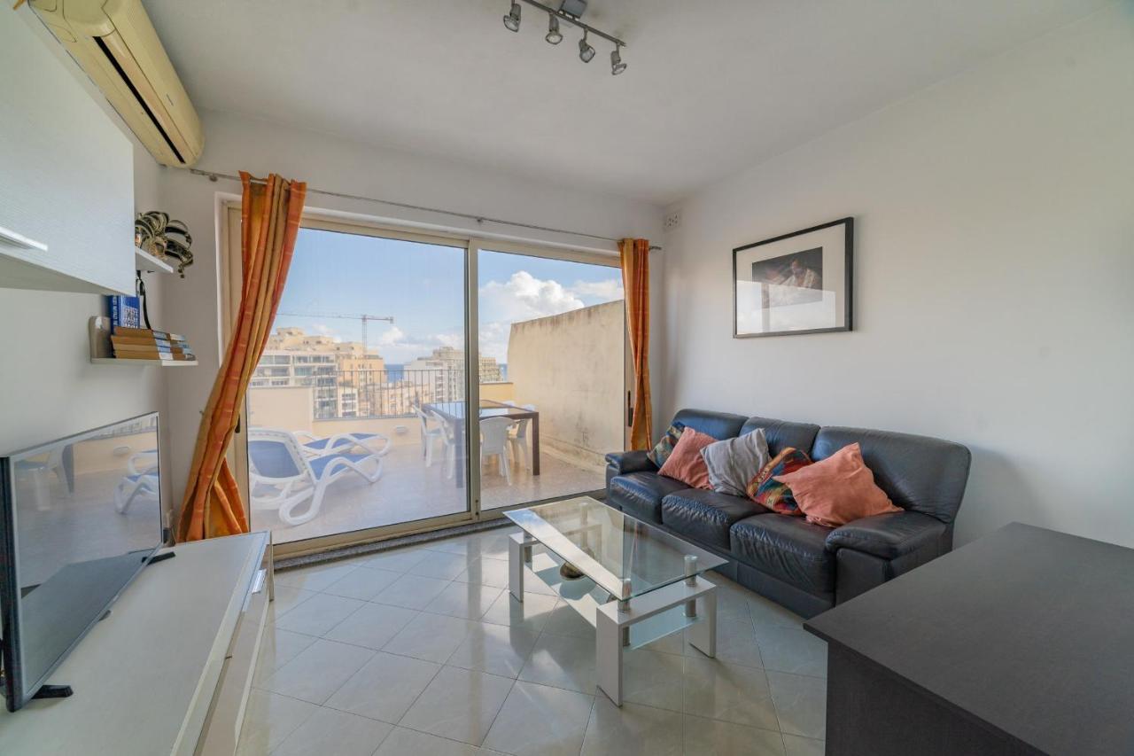 Amazing Views Of Spinola Bay In Heart Of Stjulians-Hosted By Sweetstay San Julián Exterior foto