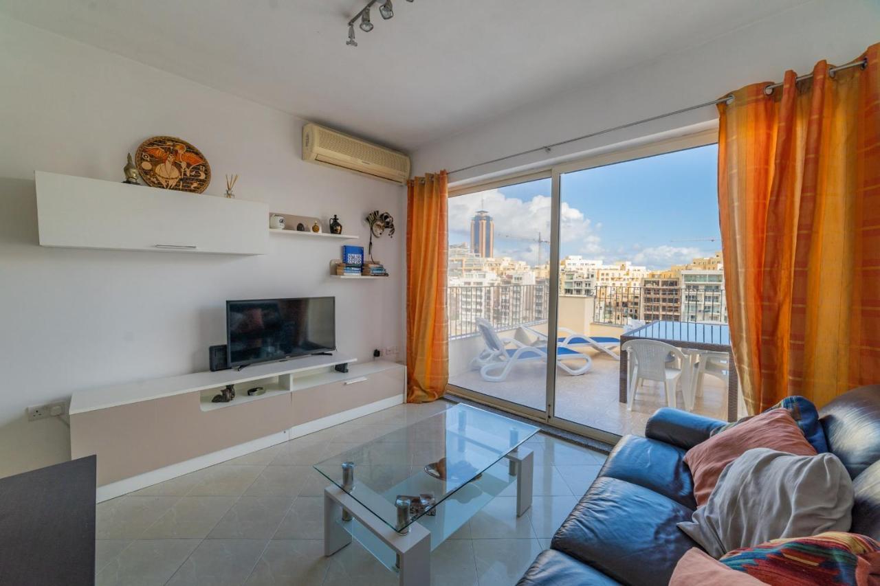 Amazing Views Of Spinola Bay In Heart Of Stjulians-Hosted By Sweetstay San Julián Exterior foto